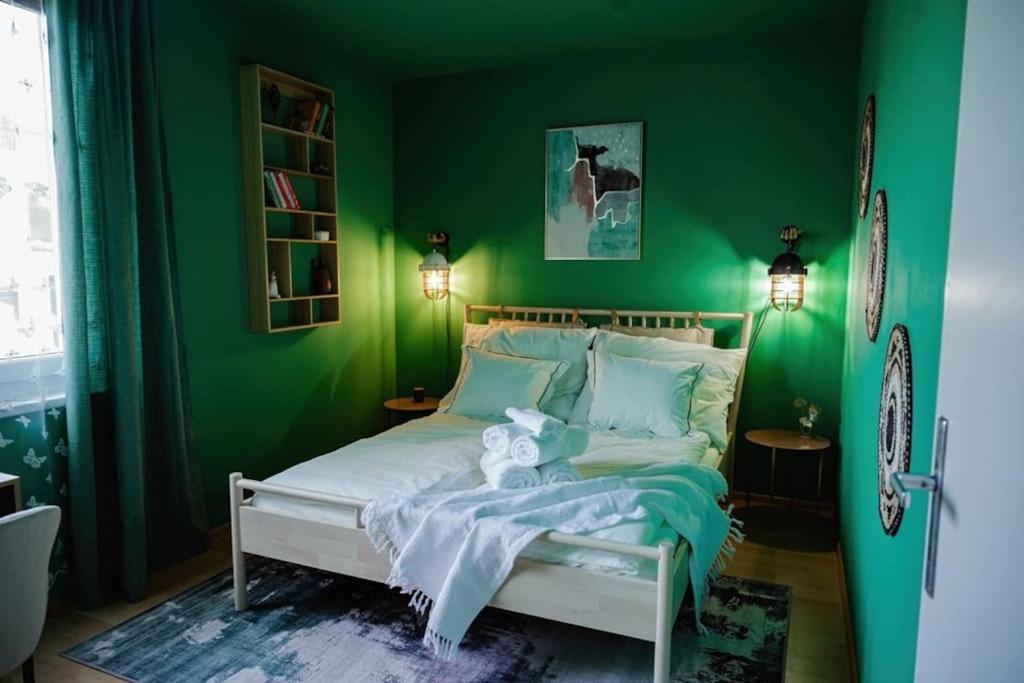 Boho-Chic-Wohnung Neusiedl Нойзидль-ам-Зе Экстерьер фото